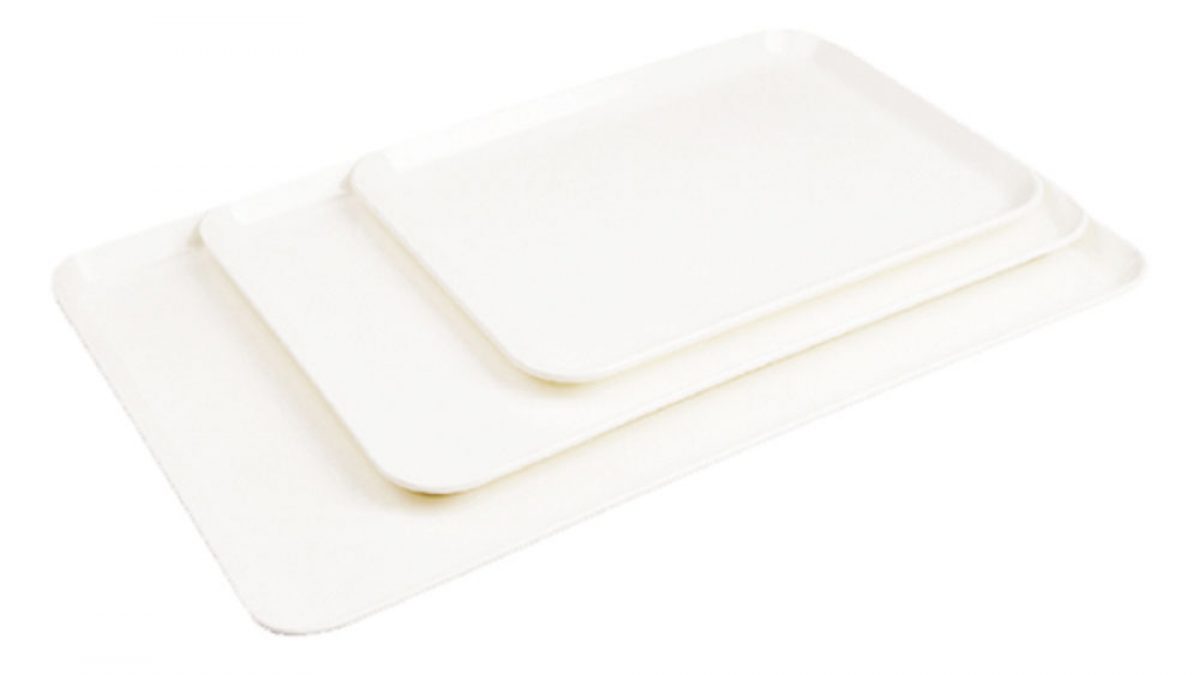 Melamine Display Tray (White)