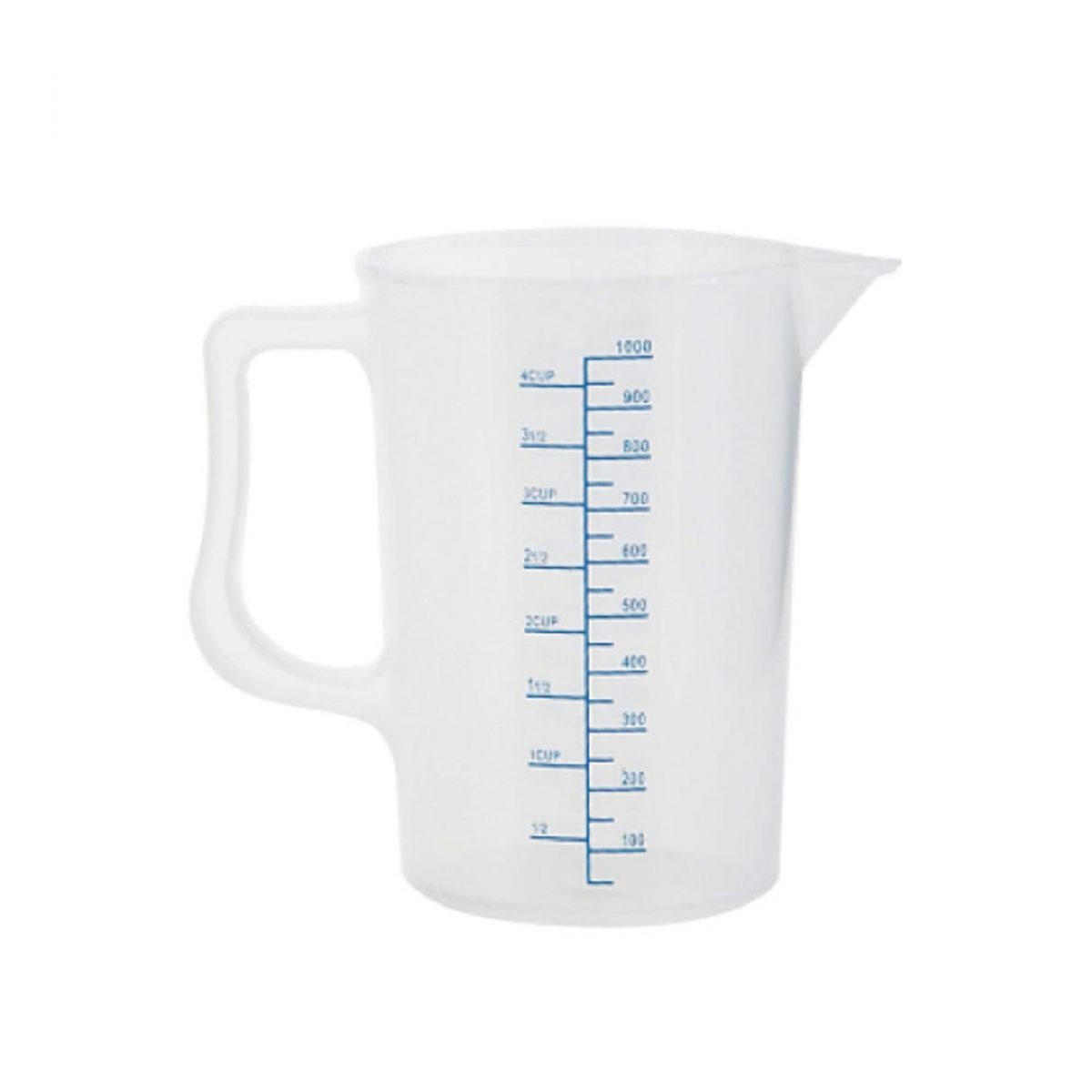 Carlisle 4314407 Clear Plastic Measuring Half-Gallon