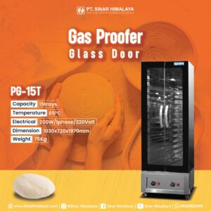 PG-15T GAS PROOFER 15 TRAYS - Gambar 2