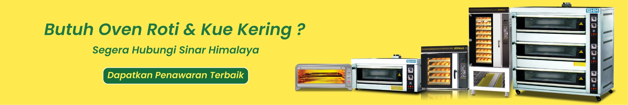 Banner Oven Roti Kue Kering Sinar Himalaya