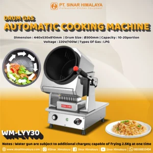 WM-LYY30-GS 300MM DRUM GAS AUTOMATIC COOKING MACHINE - Gambar 2