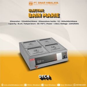 DTC4 ELECTRIC FOUR-PLATE SOUP POOL - Gambar 2