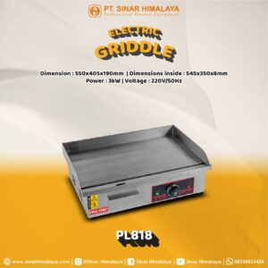 PL818 ELECTRIC GRIDDLE - Gambar 2