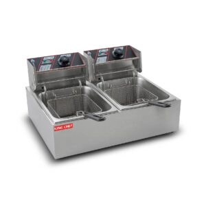 EH882 ELECTRIC HEATING DOUBLE CYLINDER DOUBLE SCREEN FRYER