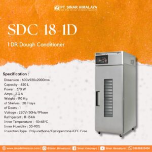 SDC-18-1D 1 DR DOUGH  CONDITIONER - Gambar 2