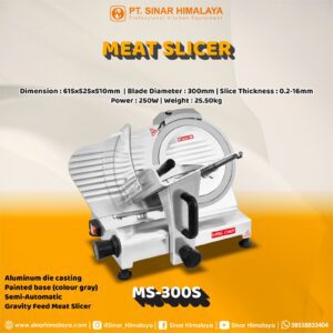 MS-300S ECONOMICAL MEAT SLICER - Gambar 2