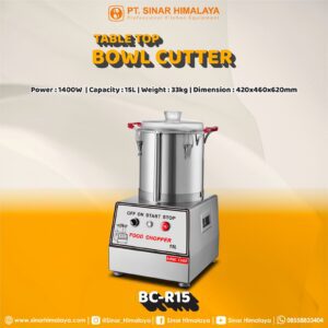 BC-R15 TABLETOP BOWL CUTTER - Gambar 2