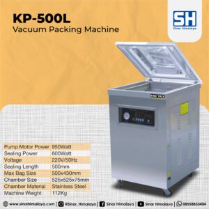 KP-500L SINGLE CHAMBER VACUUM PACKING - Gambar 2