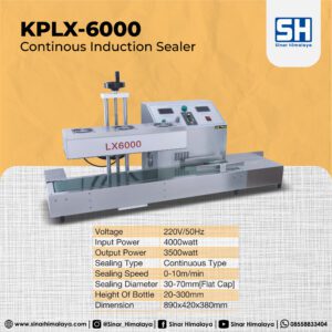 KPLX-6000 CONTINUOUS INDUCTION SEALER - Gambar 2