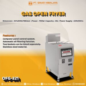 OFG-321 GAS OPEN FRYER - Gambar 2