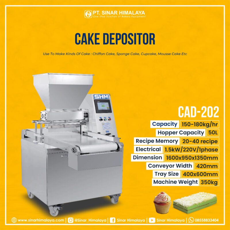 CAD-202/NB-05 CAKE DEPOSITOR (400 TYPE) (3 SETS OF FILLING M) - Image 2