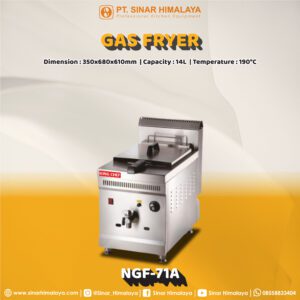 NGF-71A FRYER (TABLE TOP, GAS) - Gambar 2