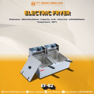 EF-82 FRYER (TABLE TOP, ELECTRIC) - Gambar 2