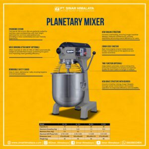 M-10A PLANETARY MIXER 10 LITER - Gambar 2