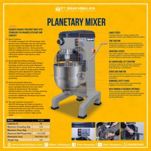 M-40A PLANETARY MIXER 40 LITER - Gambar 2