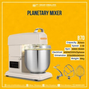 B7D PLANETARY MIXER 7 LITER - Gambar 2