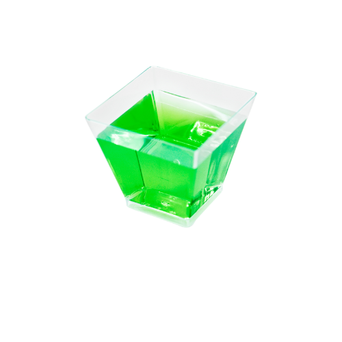GA80 TRAPEZIUM CUP TRANSPARANT