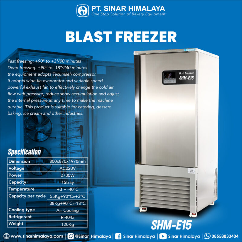 SHM-E15 BLAST FREEZER - Gambar 2
