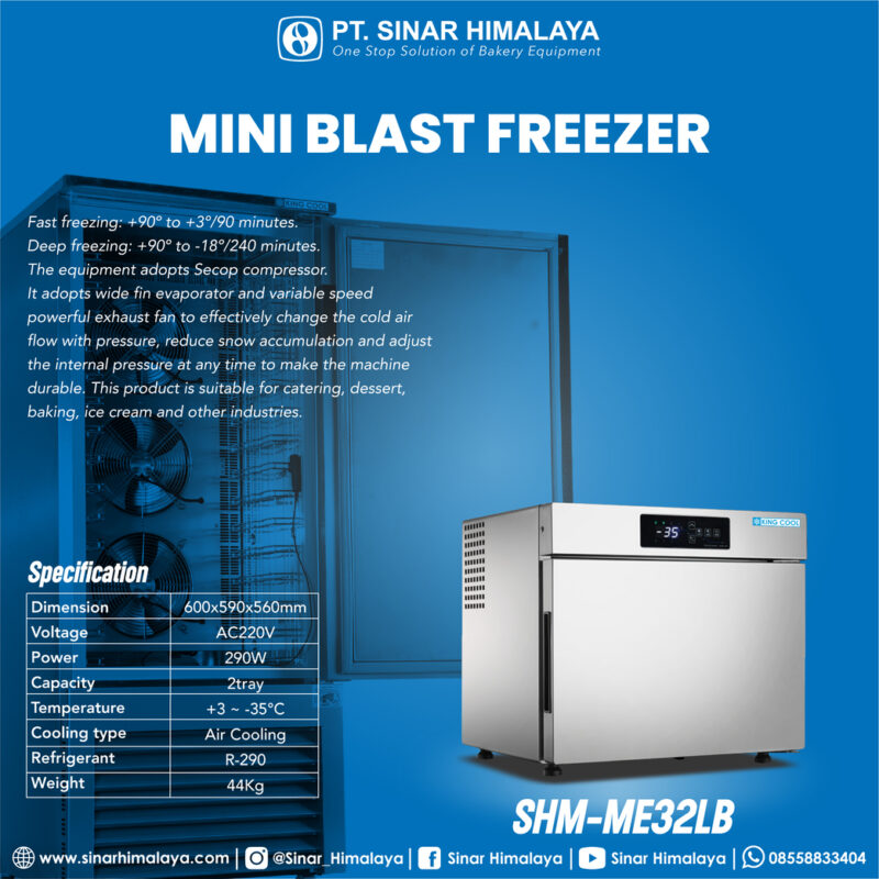 SHM-ME32LBS BLAST FREEZER - Gambar 2