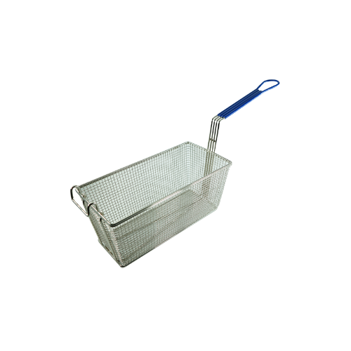 LARGE FRYER BASKET (NICKLE PLATED)