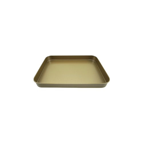 BROWN RECTANGULAR TRAY 10'