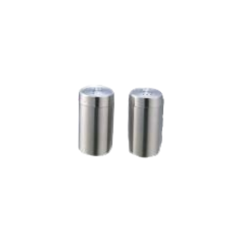 ROUND POWDER BOTTLE (SMALL) (SALT+PEPPER)