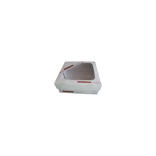 OPEN TOP CAKE BOX (PLAIN WHITE)