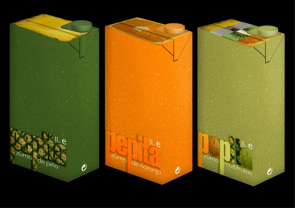 Kemasan dengan Efek 3D