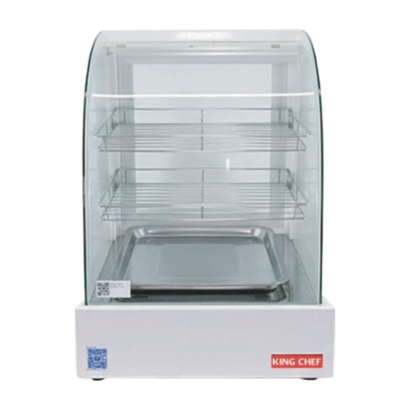 BW-223 WHITE CURVE LARGE SINGLE PLATE 3-LAYER