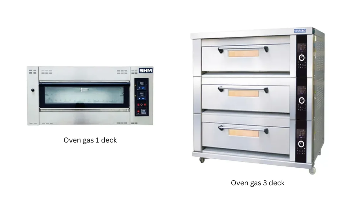 oven gas deck