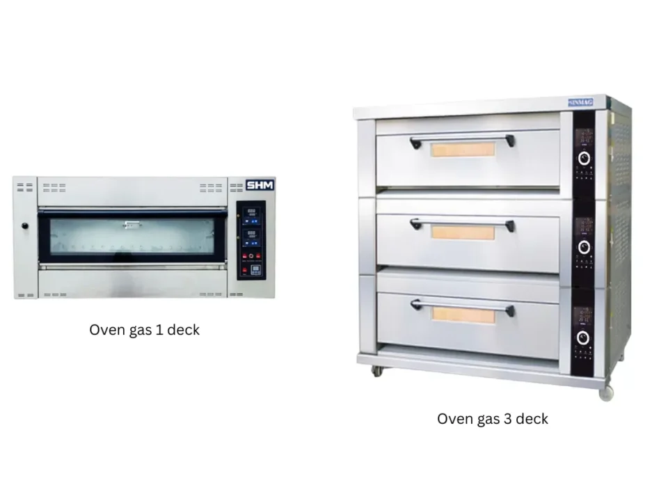 oven gas deck